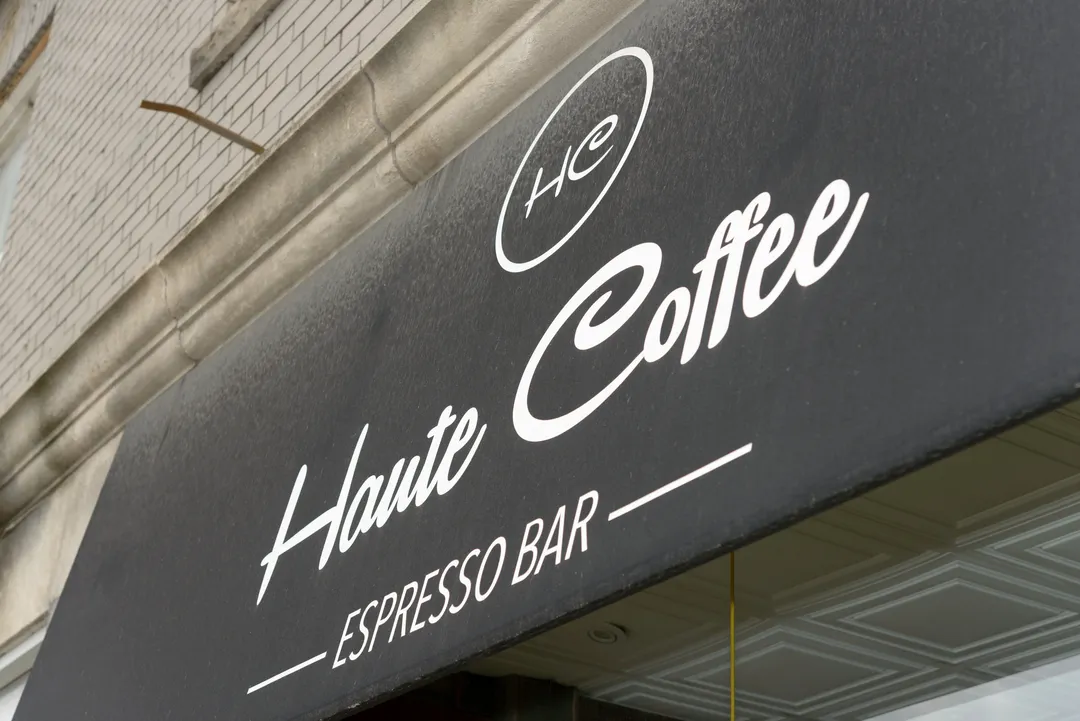 coffee shop awning signs